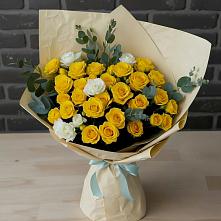 Букет цветов из:  Розы в Васильево