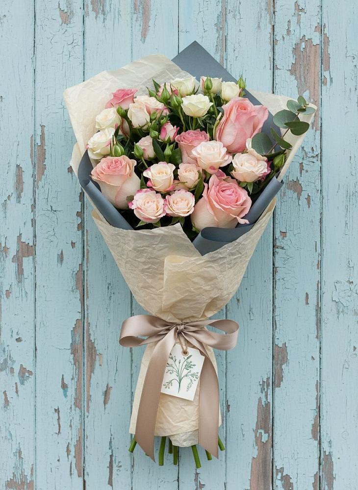 Букет цветов из: Розы в Васильево