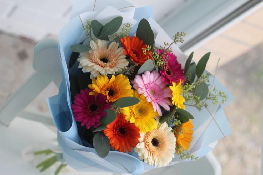 Букет цветов из: Герберы в Васильево