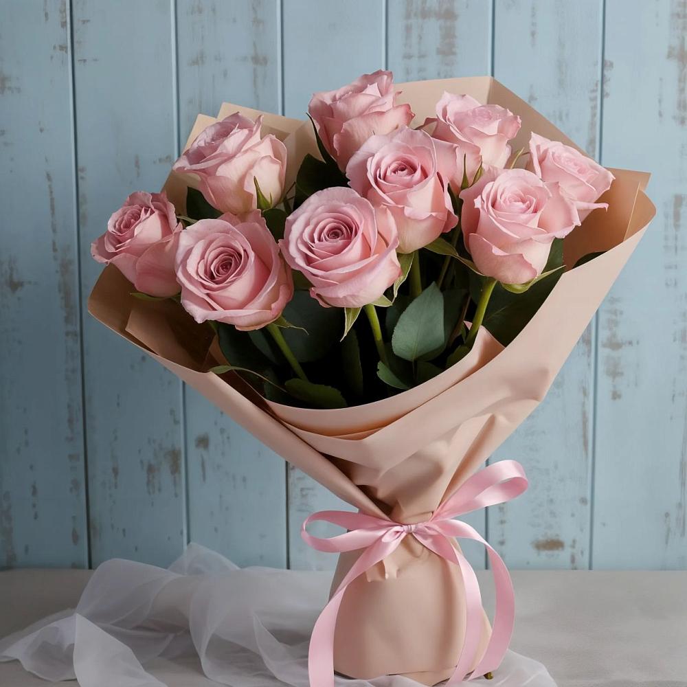 Букет цветов из: Розы в Васильево