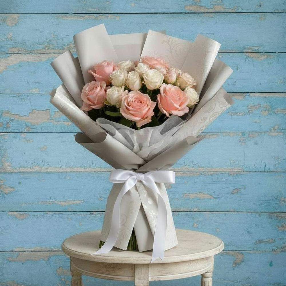 Букет цветов из: Розы в Васильево