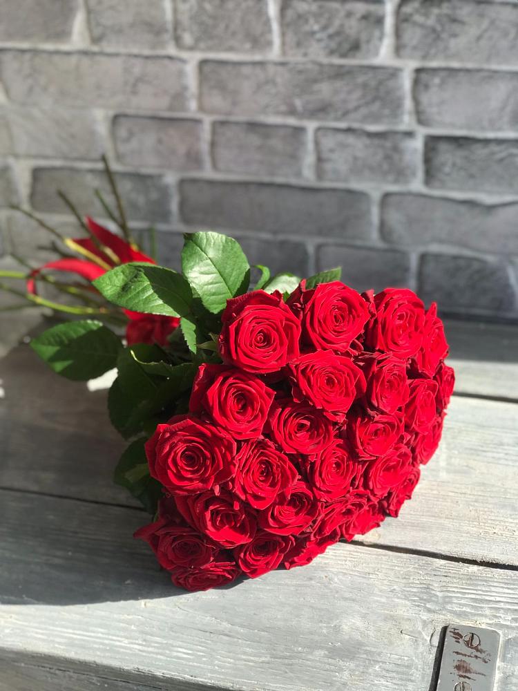 Букет Красные розы Фридом в Васильево