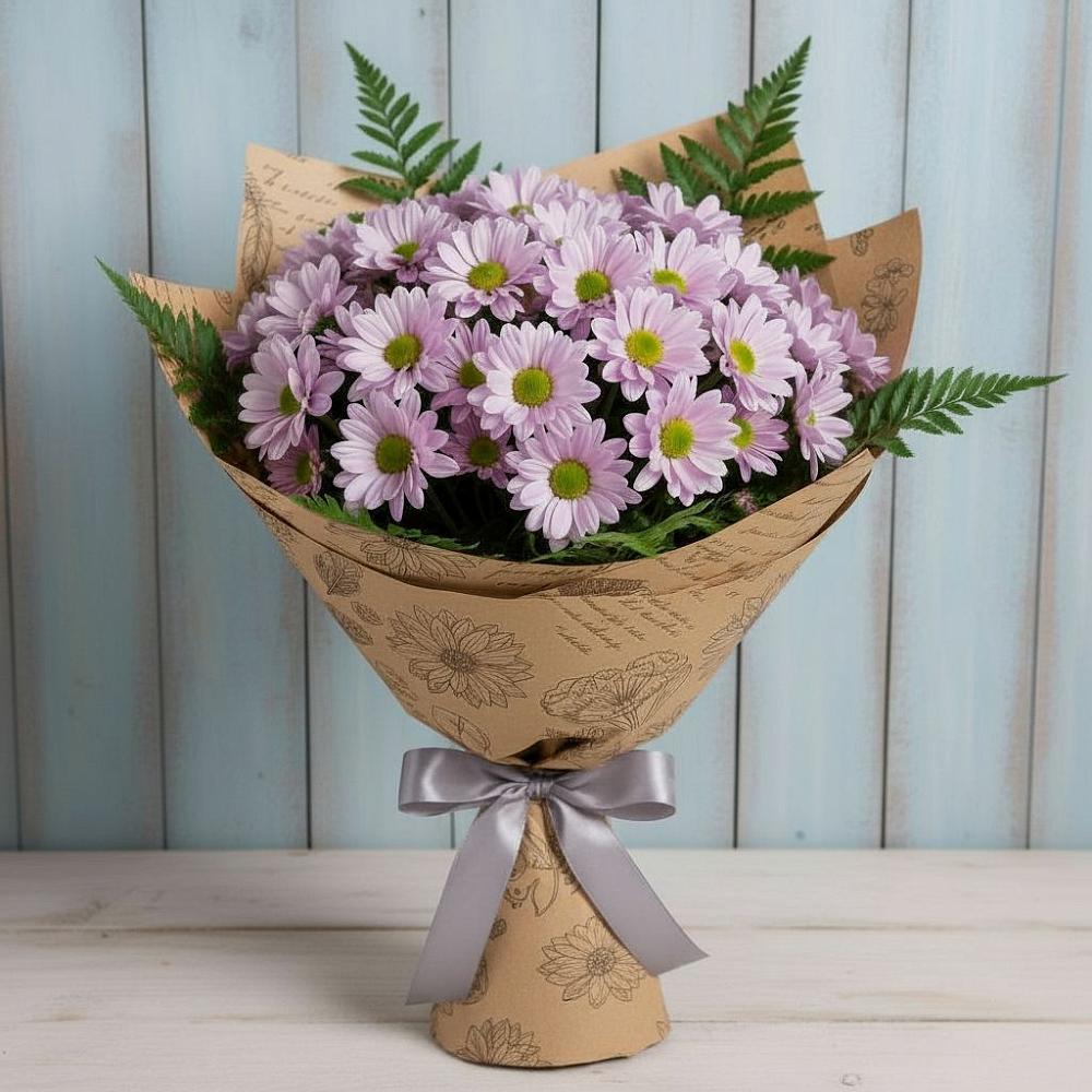 Букет цветов из: Хризантемы в Васильево