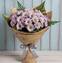 Букет цветов из:  Хризантемы в Васильево
