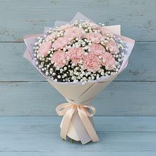 Букет цветов из:  Гвоздики в Васильево