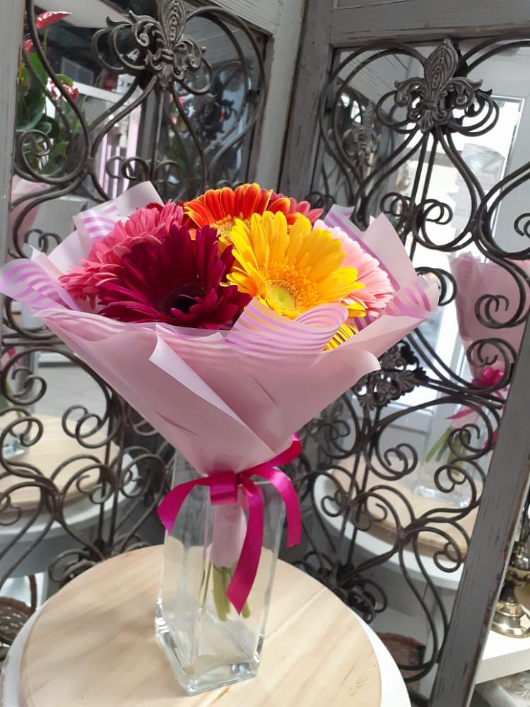 Букет цветов из: Герберы в Васильево