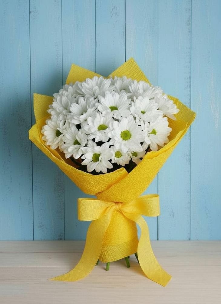 Букет цветов из: Хризантемы в Васильево