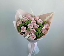 Букет цветов из:  Розы и Хризантемы #REPLACE_PRED# Васильево