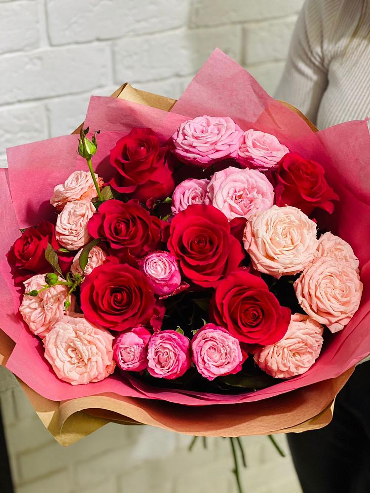 Букет цветов из: Розы в Васильево