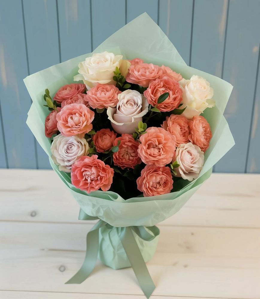 Букет цветов из: Розы в Васильево