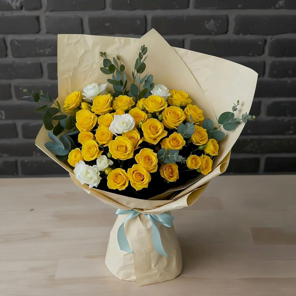 Букет цветов из: Розы в Васильево