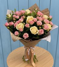 Букет цветов из:  Розы в Васильево