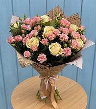 Букет цветов из:  Розы в Васильево