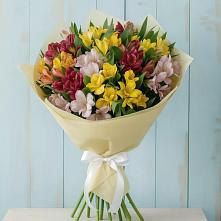 Букет цветов из:  Альстромерии в Васильево