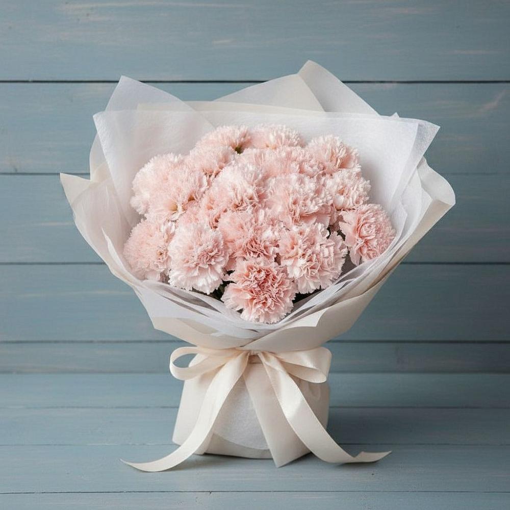 Букет цветов из: Гвоздики в Васильево