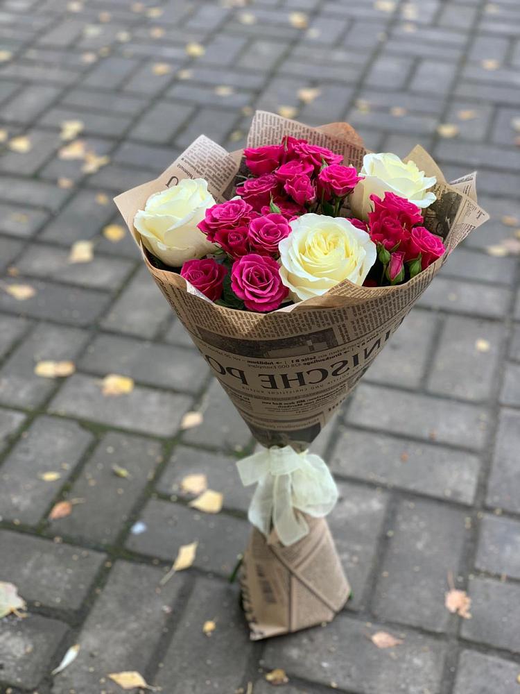 Букет цветов из: Розы в Васильево