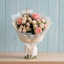 Букет цветов из:  Розы в Васильево