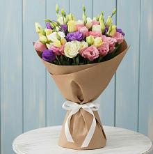 Букет цветов из:  Лизиантусы в Васильево