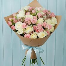 Букет цветов из:  Розы в Васильево
